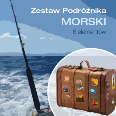 Zestaw podróżnika morski Wedkarski.com
