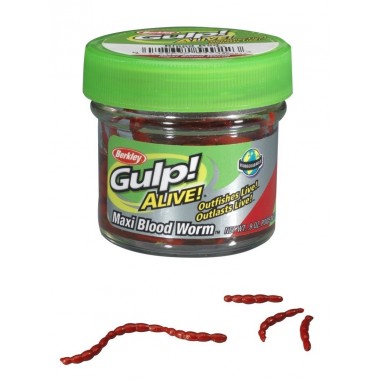 Sztuczne robaki Gulp! Alive Blood Worm Berkley