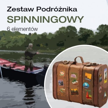 Zestaw podróżnika spinningowy Wedkarski.com