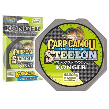 Plecionka STEELON Carp Camou Spring/Summer Konger