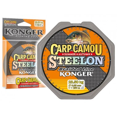 Plecionka STEELON Carp Camou Summer/Autumn Konger