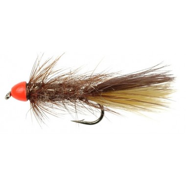 Hot Cone Wooly Bugger Brown Taimen