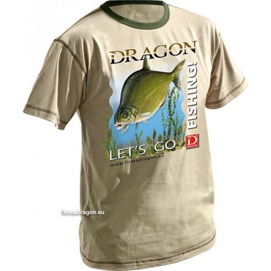 T-Shirt LESZCZ Let's Go Fishing  Dragon