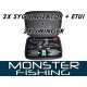 monster fishing Zestaw sygnalizatorów (2X SW11 + 2x MF213) 
