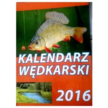 Kalendarz 2016. Wędkarski ścienny Wedkarski.com