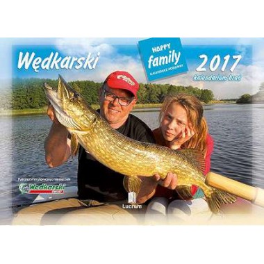 Kalendarz rodzinny 2017 Wedkarski.com