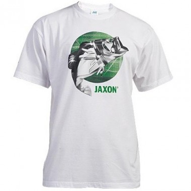 Koszulka biała z rybą Jaxon
