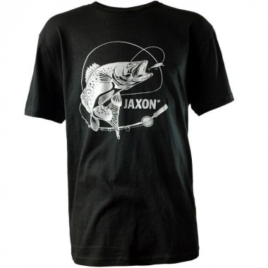 Koszulka czarna Sandacz UR-KB004 Jaxon