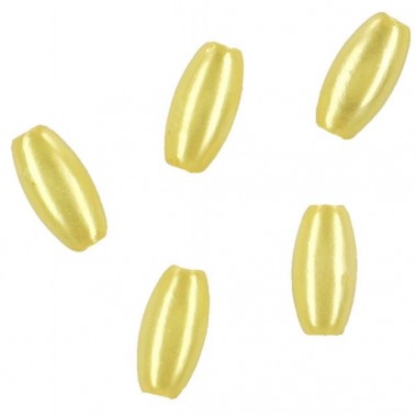 Koraliki Rice perłowy żółty Mikado