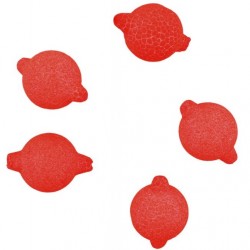Pływające kulki czerwone