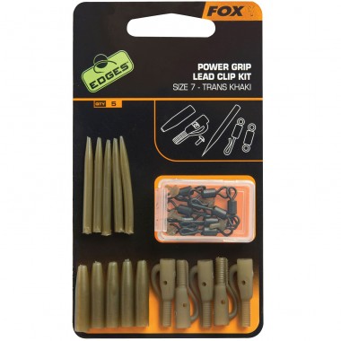 Zestaw Power Grip Lead Clip Kit FOX