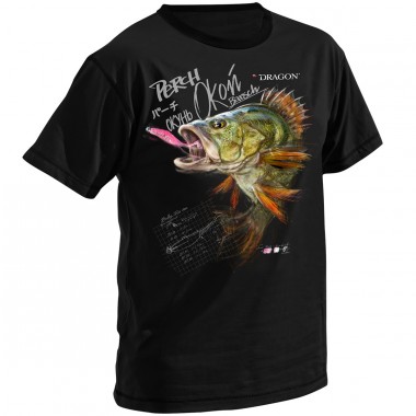 T-Shirt bawełniany okoń Dragon
