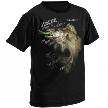 T-Shirt bawełniany sandacz Dragon