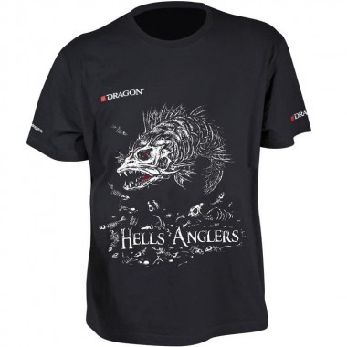 T-Shirt Hells Anglers Sandacz Dragon