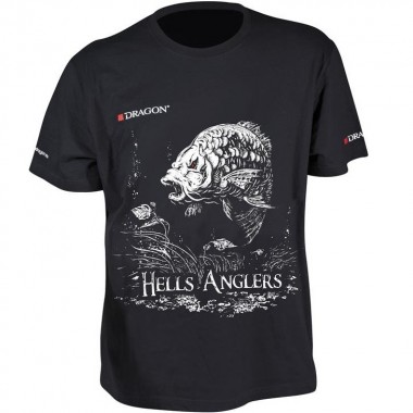 T-Shirt Hells Anglers Karp Dragon