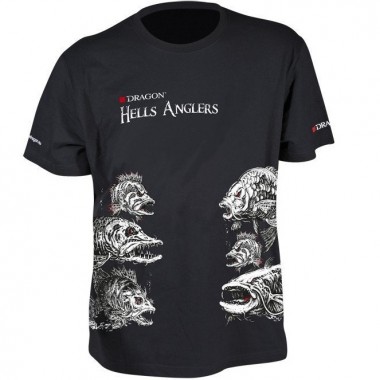 T-Shirt Hells Anglers Mix Dragon