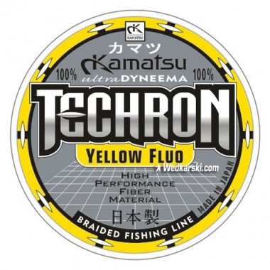 Plecionka Techron Yellow Fluo Kamatsu