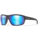 Wiley X Okulary CONTEND Captivate Polarized Blue Mirror Matte Graphite Frame