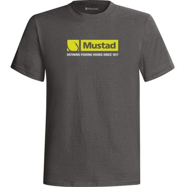 T-Shirt Szary Mustad