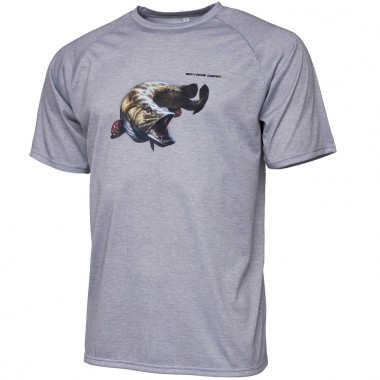 T-Shirt Pike Tee Flinth Grey Melange Savage Gear