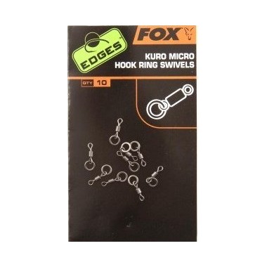 Krętlik Kuro Micro Hook Ring FOX