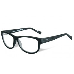 Okulary Marker Przeźroczyste z matowo-czarną ramką