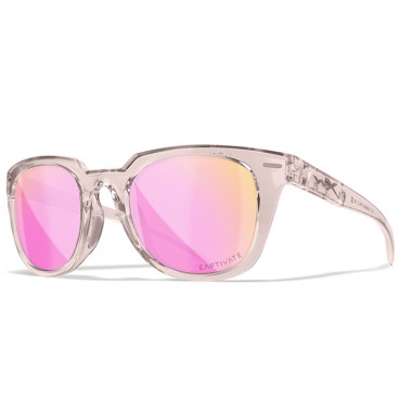 Okulary polaryzacyjne Ultra Captivate Różowozłote lustro / Błyszczący kryształ Wiley X