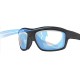 Wiley X Okulary polaryzacyjne OZONE Captivate Niebieskie lustro/Matowy szary