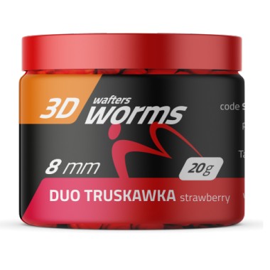 Przynęta 3D Worms Wafters 8 mm Match Pro
