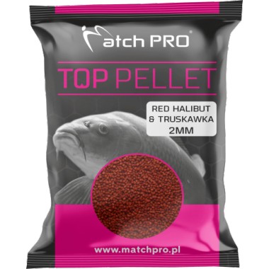 Pellet TOP Halibut + Truskawka 700 g Match Pro