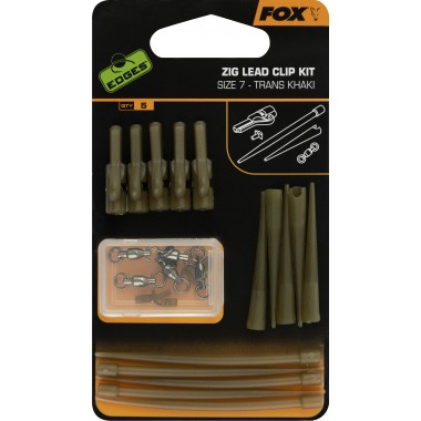 Zestaw Zig Lead Clip Kit EDGES™  FOX