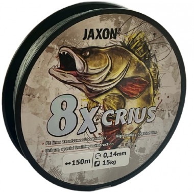 Plecionka Crius X8 / SZARY Jaxon