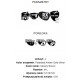 Wiley X Okulary polaryzacyjne TIDE Amber Gold Mirror / Brown Frame