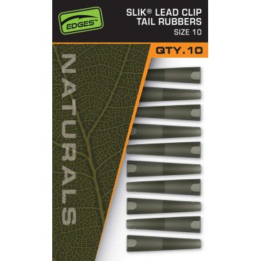 Nasadki Naturals Slik Lead Clip Tail Rubber FOX
