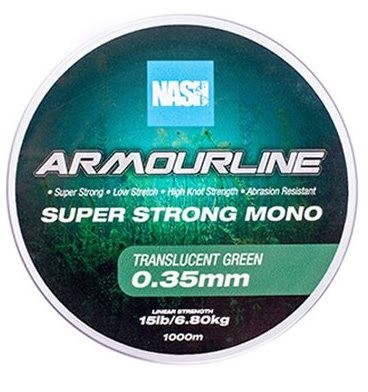 Żyłka Armourline Super Strong Mono Green NASH T6043 