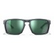 Wiley X Okulary Founder Captivate Polarized Green Mirror Amber Matte Graphite Frame